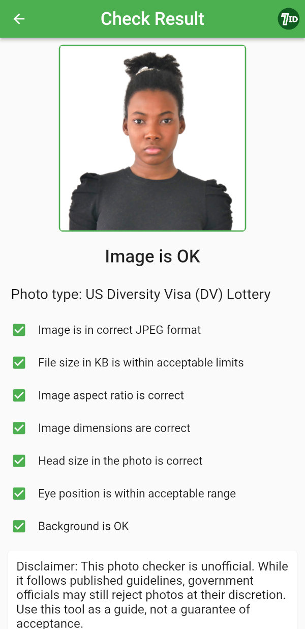 7ID DV Program fotogranskare - bra foto